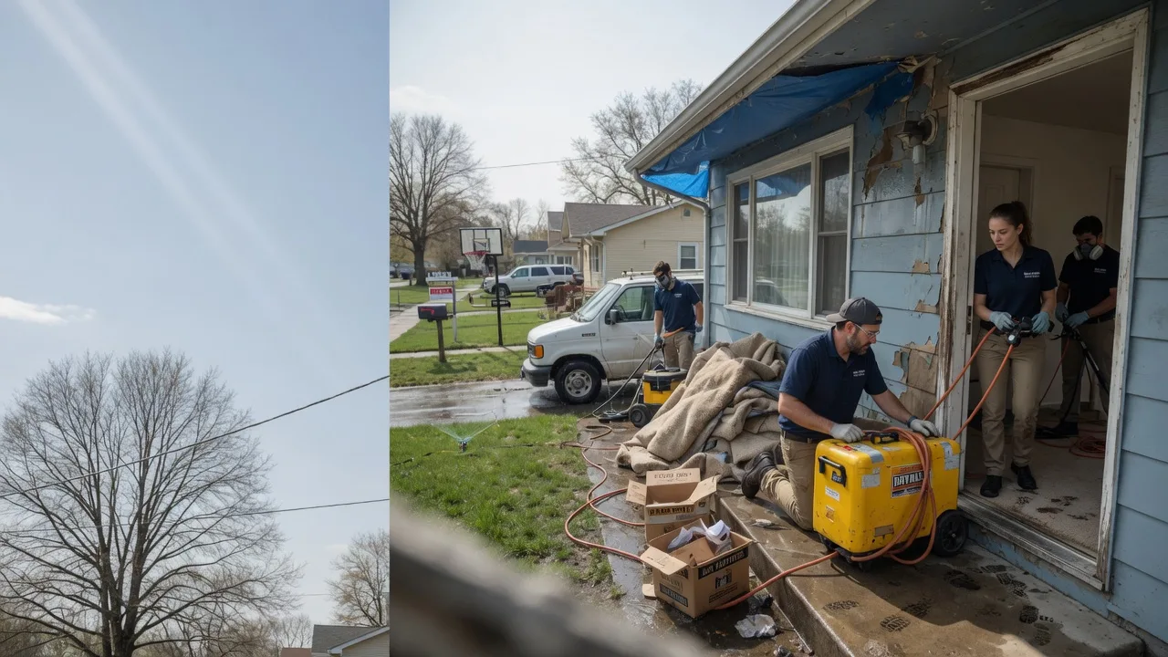 Basement Flood Cleanup in Wheeling, WV near me